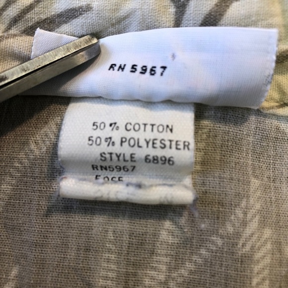 BALFOUR By Bonnie Wehnau Tropical Pattern Blouse - Picture 7 of 8